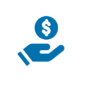 Asset Management Cost savings icon